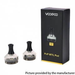 (Ships from Bonded Warehouse)Authentic VOOPOO PnP MTL Pod Cartridge for V.SUIT 2ml 2pcs