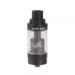 Griffin Style 25mm RTA Rebuildable Tank Atomizer Top Air Flow Edition - Black