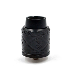 Royal Hunter X 24mm Stainless Steel Rebuildable Dripping Atomizer - Black