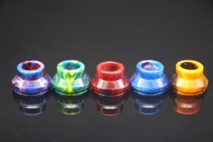 Resin Wide Bore Drip Tip 24mm for Limitless/goon 528/subzero 24mm Atomizer 1pc - Multicolor