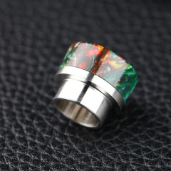 Resin 810 Drip Tip 1pc - Multicolor