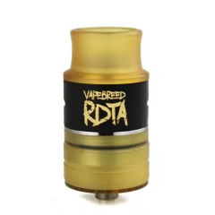 Vapebreed Style 24mm RDTA Rebuildable Dripping Tank Atomizer - Black