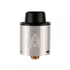 Authentic Asvape AIM-9 24mm RDA Rebuildable Dripping Atomizer - Silver