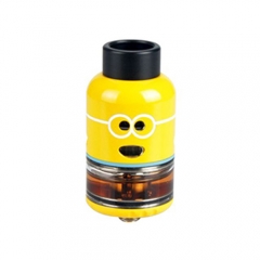 Authentic Ample Pixy 25mm RDTA Rebuildable Dripping Tank Atomizer - Yellow