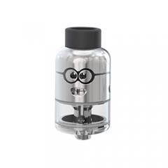 Authentic Ample Pixy 25mm RDTA Rebuildable Dripping Tank Atomizer - Silver