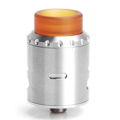 Musketeer Style 24mm RDA Rebuildable Dripping Atomizer - Silver