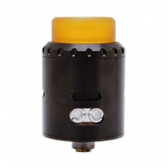 Musketeer Style 24mm RDA Rebuildable Dripping Atomizer - Black