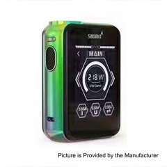 s Smoant Charon TS 218 Touch Screen TC VW Variable Wattage Box Mod - Green