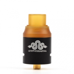 Amphisbaena Style 24mm RDA Rebuildable Dripping Atomizer - Black