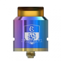 Combo Style RDA 25mm Rebuildable Dripping Atomizer - Rainbow