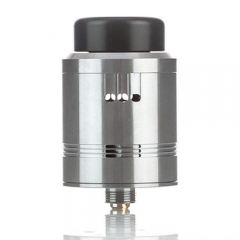 Cartel Obelisk Style 24mm RDA Rebuildable Dripping Atomizer - Silver