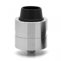 Sleeper Style 24mm RDA Rebuildable Dripping Atomizer - Silver