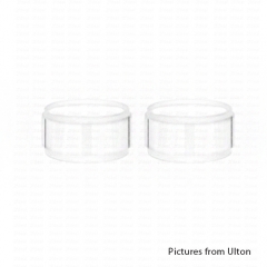  ULTON Replacement Glass Tank for Korina v8 / Korina RTA 2pcs - Transparent
