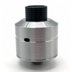 Ulton Pocket 22mm Rebuildable Dripping Atomizer RDA w/Bottom Feeding Pin - Silver