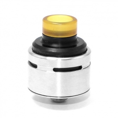 SXK SQUI Style 316SS 22mm RDA Rebuildable Dripping Atomizer - Silver