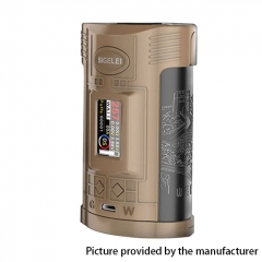 Authentic Sigelei GW 257W VW Variable Wattage Temerpature Control  Mod - Coffee Black + Gold