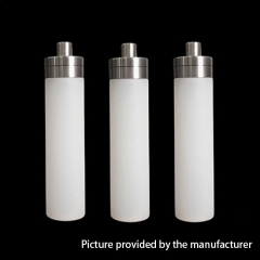 YFTK 510 Central Silicone Dropper Bottle 15ml (3pcs) - White