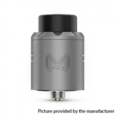 Authentic Digiflavor Mesh Pro 25mm RDA Rebuildable Dripping Atomizer w/ BF Pin - Gray