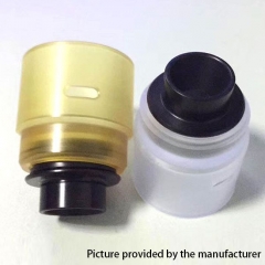 Replacement PEI Cap w/ Drip tip for Entheon RDA Atomizer - Yellow