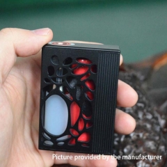 Authentic Yiloong Geyscano DNA 75W VW Variable Wattage Squonk Box Mod W/8ml Bottle - Black