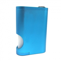 Drip Goon Box Style 24MM Mechanical Squonk Box Mod w/8ml Bottle - Blue