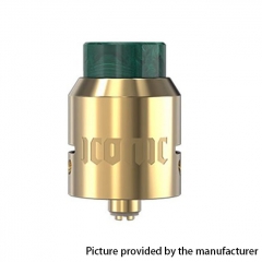 Authentic Vandy Vape Iconic 24mm RDA Rebuildable Dripping Atomizer w/ BF Pin - Gold