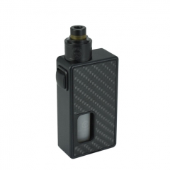 Authentic HCigar Magic 18650 BF Squonk Mechanical Mod Kit w/8ml Bottle Maze v1.1 RDA - Carbon Fiber Black
