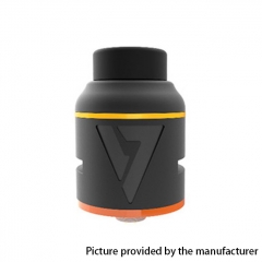 Authentic Desire Mad Dog V2 24mm RDA Rebuildable Dripping Atomizer w/ BF Pin - Black