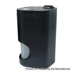 Drip Goon Box Style 24mm Mechanical Squonk Box Mod w/8ml Bottle - Black