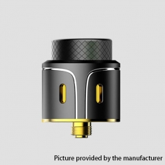 Authenrtic Vpdam GoKon 24mm RDA Rebuildable Dripping Atomizer w/ BF Pin - Black