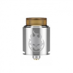 Authentic Vandy Vape Phobia 24mm RDA Rebuildable Dripping Atomizer w/ BF Pin - Silver