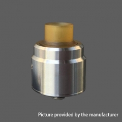 YFTK Flave Style 316SS RDA Rebuildable Dripping Atomizer w/ BF Pin - Silver