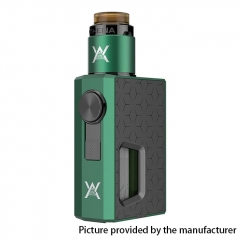 Authentic Athena Squonk Mechanical Box Mod w/BF RDA Kit - Green + Gun Metal