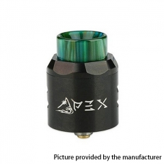 Authentic Timesvape APEX 25mm RDA Rebuildable Dripping Atomizer w/ BF Pin - Black