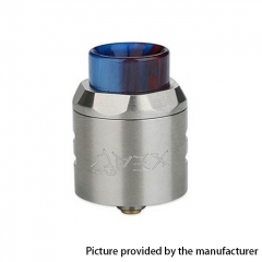 Authentic Timesvape APEX 25mm RDA Rebuildable Dripping Atomizer w/ BF Pin - Silver