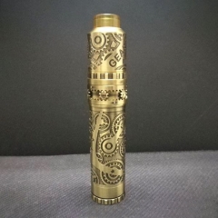 Authentic GEAR Gebile 25mm 18650 Mechanical Mod Kit - Ancient bronze