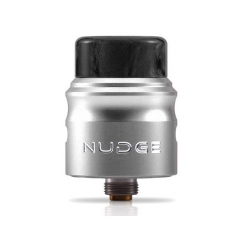 Authentic Wotofo Nudge 22 BF RDA Rebuildable Dripping Atomizer w/BF Pin - Silver