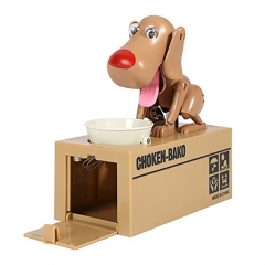 Choken Bako Bank Coin Bank Piggy Bank Robot Dog Toys Novelty Dog ABS 1 Pieces - Orange