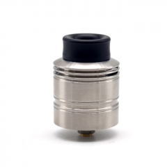 ULTON The 502 Style 25mm RDA Rebuildable Dripping Atomizer w/BF Pin - Silver