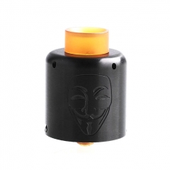 Authentic Timesvape Mask 30mm RDA Rebuildable Dripping Atomizer w/ BF Pin - Black