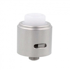 Jazz Style 22mm RDA Rebuildable Dripping Atomizer w/BF Pin - Silver