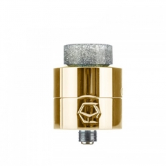 Authentic Ystar Levante 24mm RDA Rebuildable Dripping Atomizer w/BF Pin - Brass