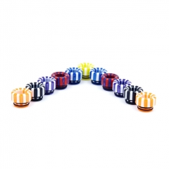 510 Replacement Resin Rainbow Drip Tip 1pc (AS144) - Random Color