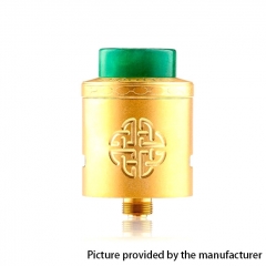 Aequitas Style 24mm RDA Rebuildable Dripping Atomizer w/ BF Pin - Gold