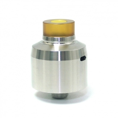 SXK Krma Style 22mm 316SS RDA Rebuildable Dripping Atomizer w/ BF Pin - Silver