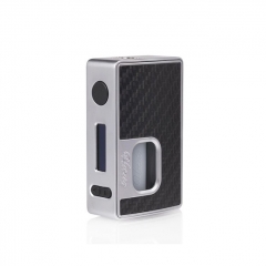 Authentic Hotcig RSQ 80W Squonk TC VW Variable Wattage Box Mod - Silver