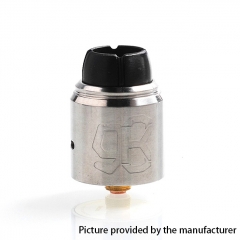 Authentic Lcovape 98K 24.5mm 316SS RDA Rebuildable Dripping Atomizer w/ BF Pin - Silver