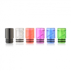 Replacement 510 Arcylic Drip Tip 10mm (6pcs) - Random Color