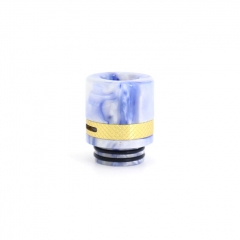 Authentic Clrane 810 Replacement Drip Tip Aluminum + Resin 17mm - Blue