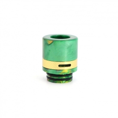 Authentic Clrane 810 Replacement Drip Tip Aluminum + Resin 17mm - Green